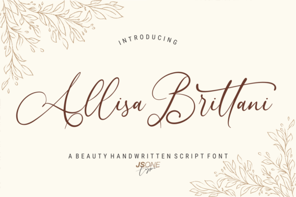 Allisa Brittani: The Perfect Handwritten Typeface for Small Business Branding