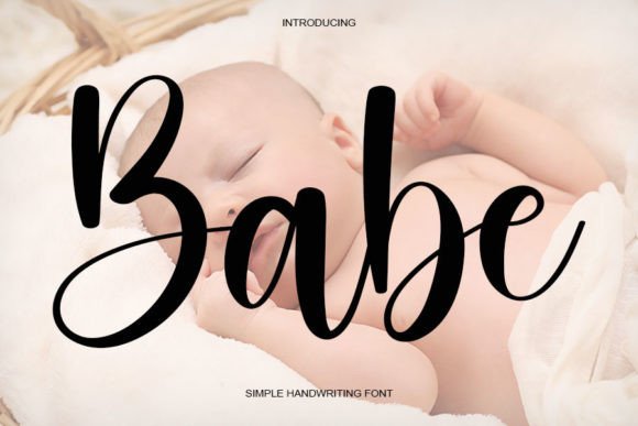Babe Font for Branding Projects