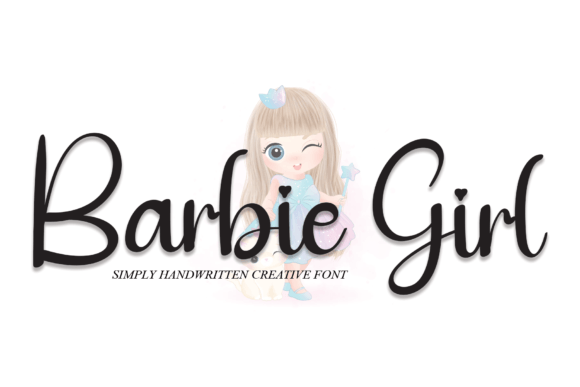 Barbie Girl Font for Handmade Creations