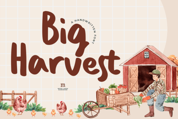Big Harvest: The Perfect Script Font for Small Business Branding