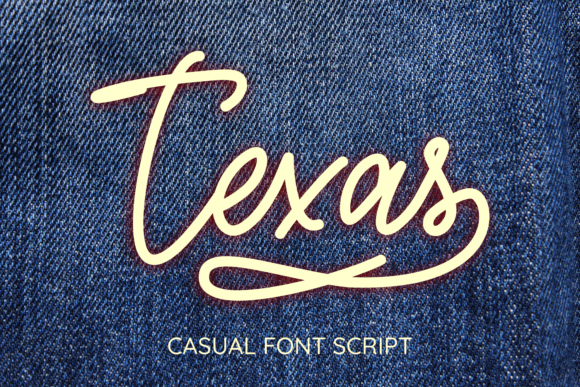 Bring a Touch of Charm with the Texas Font