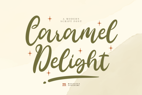 Caramel Delight Font for Modern Branding