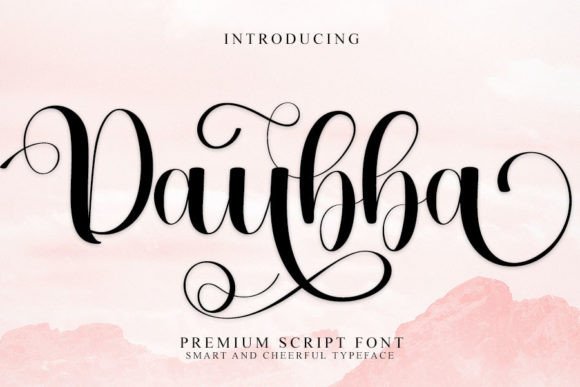 Daubba: A Handwritten Font for Professional Branding