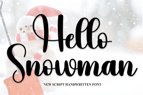Hello Snowman: The Script Amp Font That Elevates Campaign Visuals