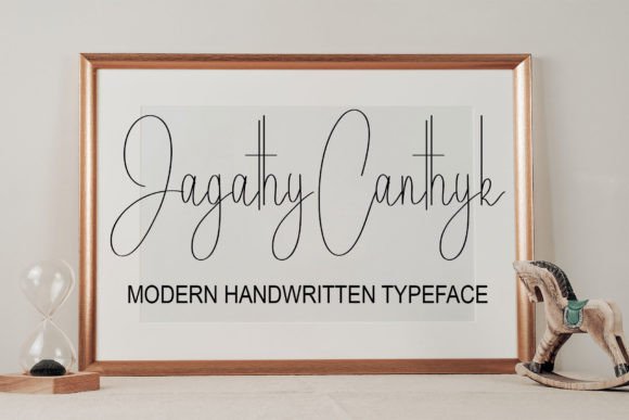 Jagathy Canthyk: A Handwritten Font for Polished Branding