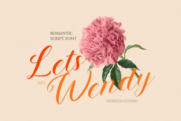 Lets Wendy: The Script Typeface That Elevates Campaign Visuals