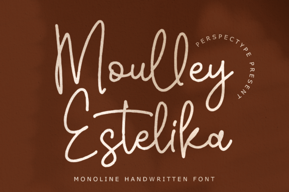 Moulley Estelika: A Modern Handwritten Typeface for Brand Identity