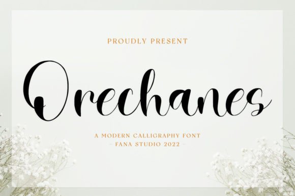 Orechanes Script Font Review