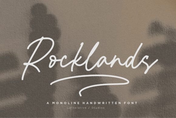 Rocklands: The Handwritten Font That Elevates Campaign Design
