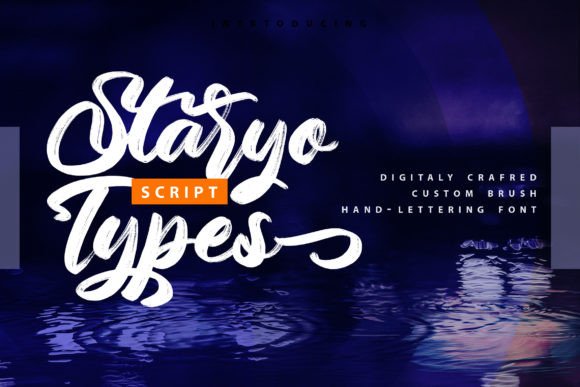Staryo Types: A Versatile Script Font for Digital Marketing