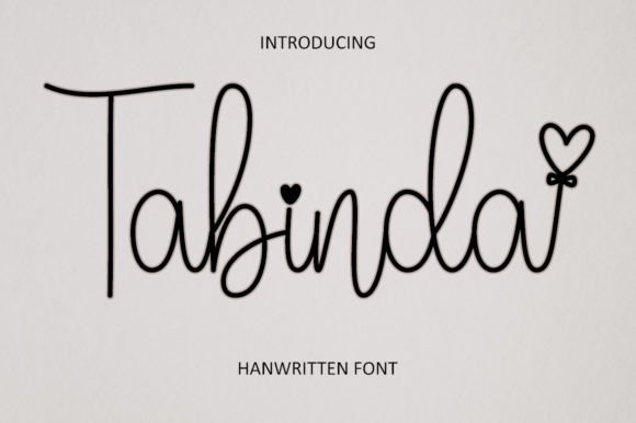 Tabinda: A Handwritten Font That Elevates Your Campaigns