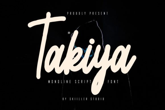 Takiya: The Bold Script Typeface That Elevates Campaign Creativity