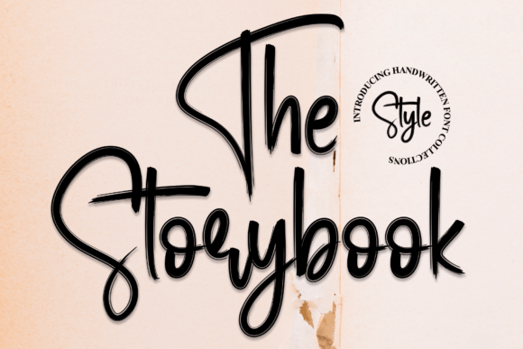 The Storybook Font: A Handwritten Typeface for Authentic Brand Identity