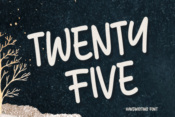 Twenty Five: A Charming Display Font for Web Design