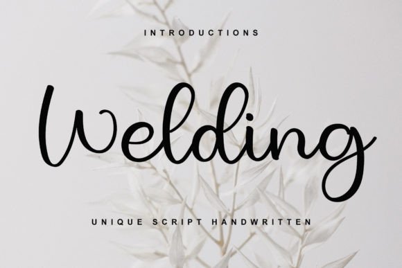 Welding Font Review: Bold Type for Small Business Branding