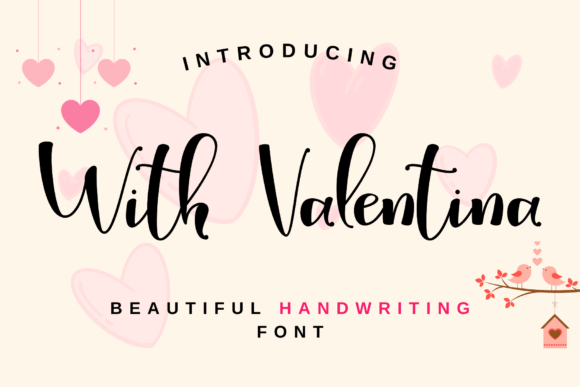 With Valentina: A Handwritten Typeface for Editorial Design